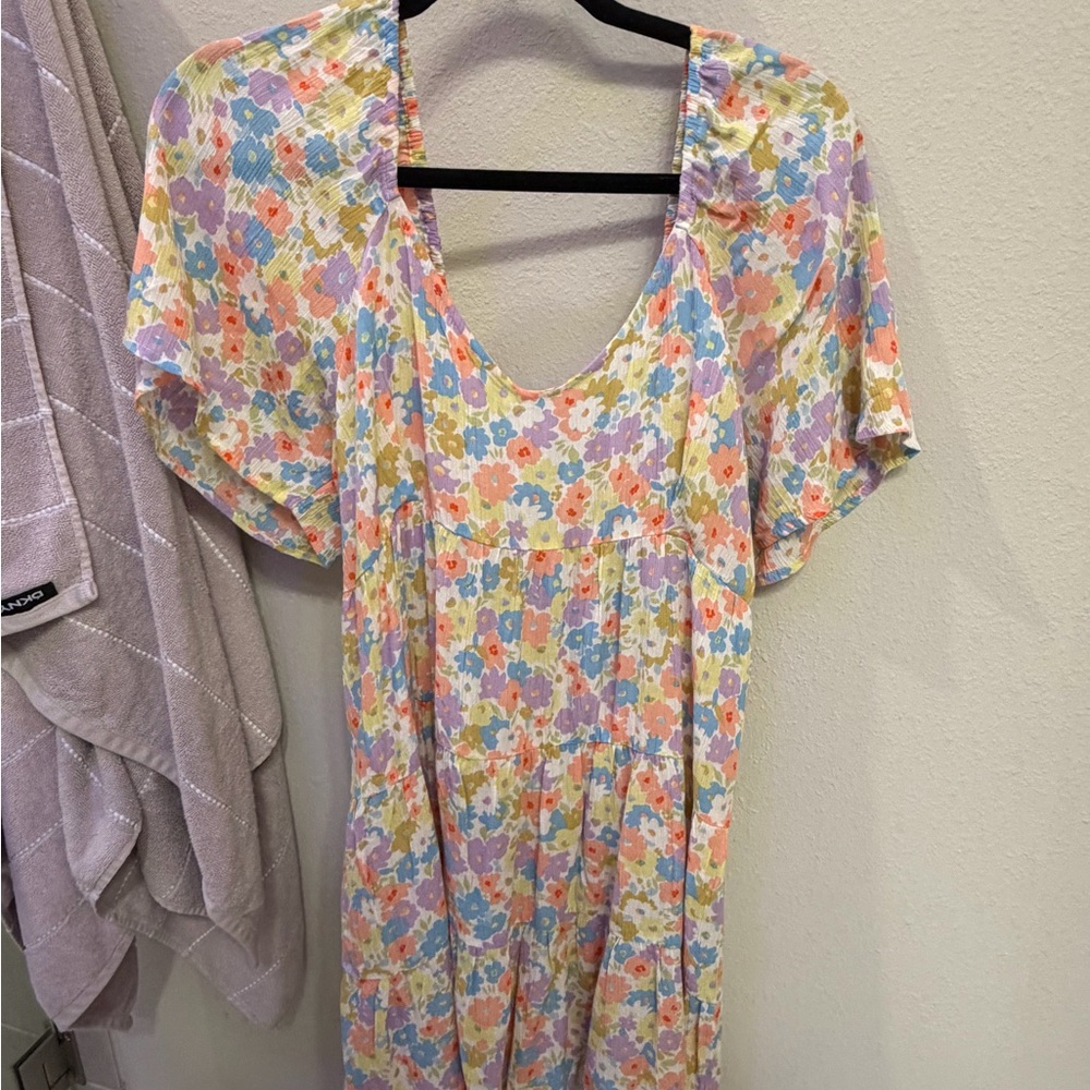 Billabong Pastel Floral Dress